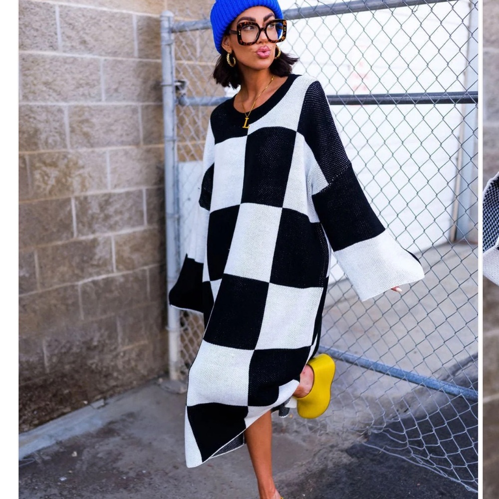Literally Limitless Oversized Knit Dress